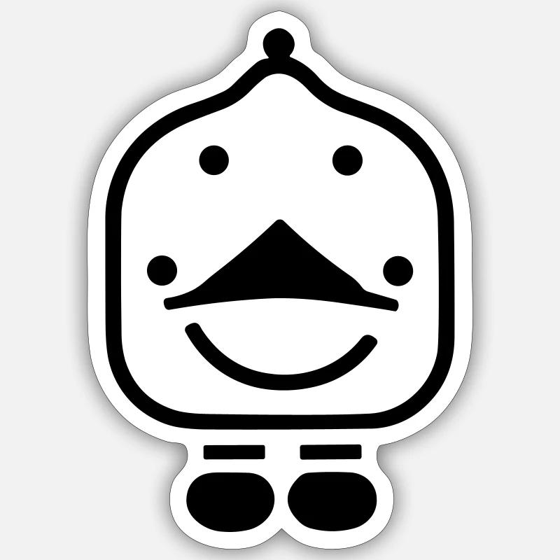 Sticker taille S (10 x 10 cm) - 