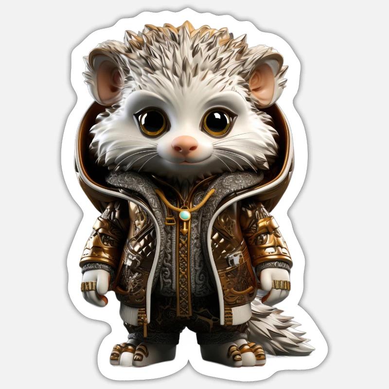 Sticker taille S (10 x 10 cm) - 