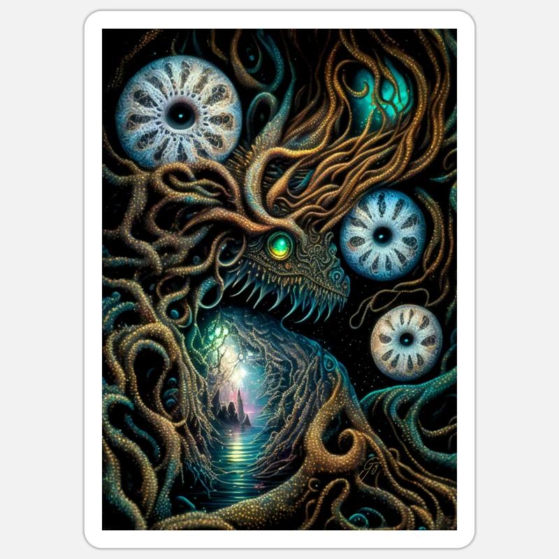 Sticker Größe S (10 x 10 cm) - 