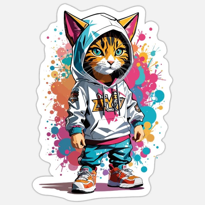 Sticker Größe S (10 x 10 cm) - 