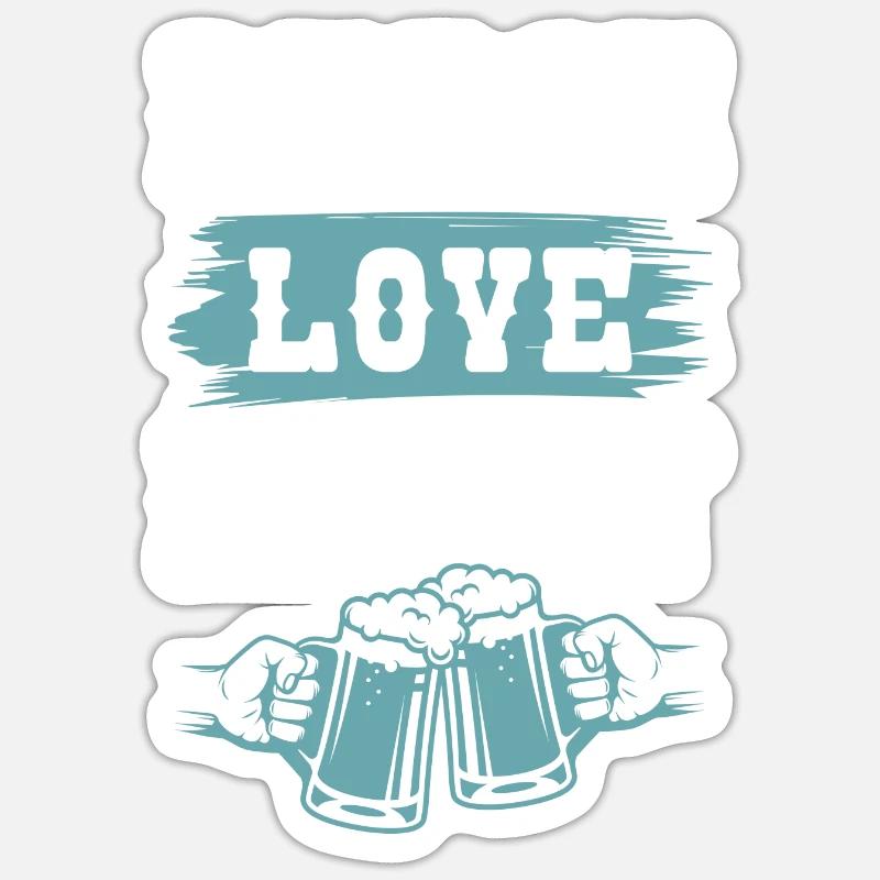 Sticker Größe S (10 x 10 cm) - 