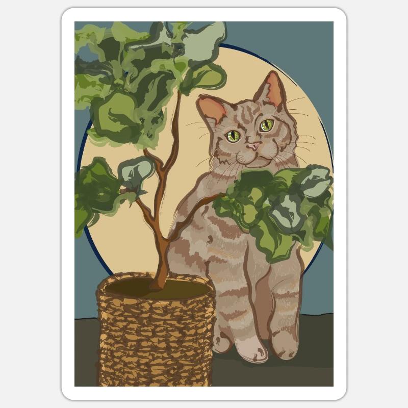 Sticker taille S (10 x 10 cm) - 
