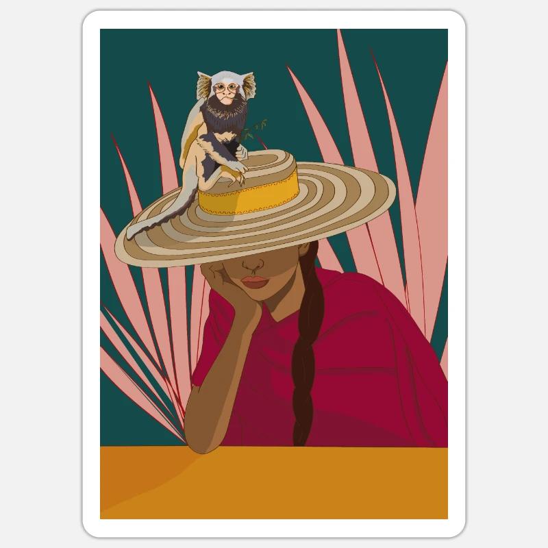 Sticker taille S (10 x 10 cm) - 