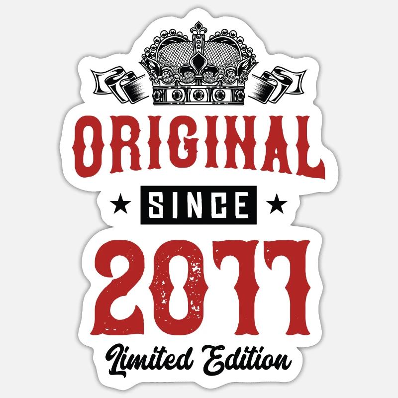 Édition limitée 2011 - Sticker taille S (10 x 10 cm) - blanc mat