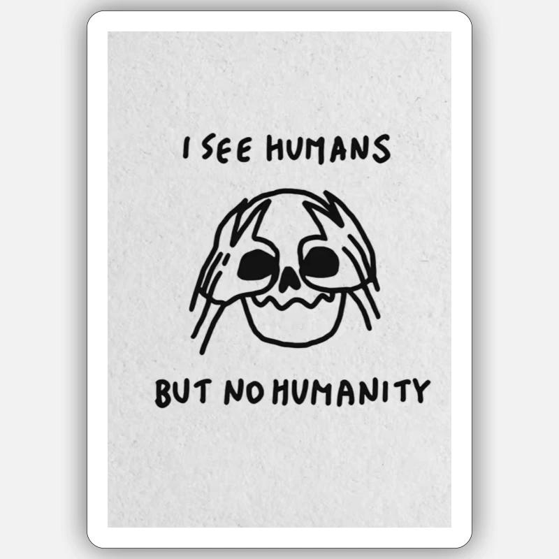 Sticker Größe S (10 x 10 cm) - 