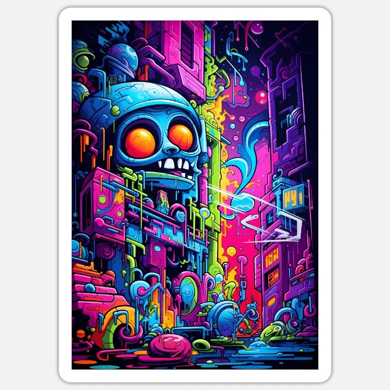 Sticker size S (10 x 10 cm) - 