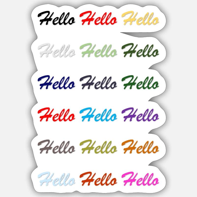 Sticker Größe S (10 x 10 cm) - 