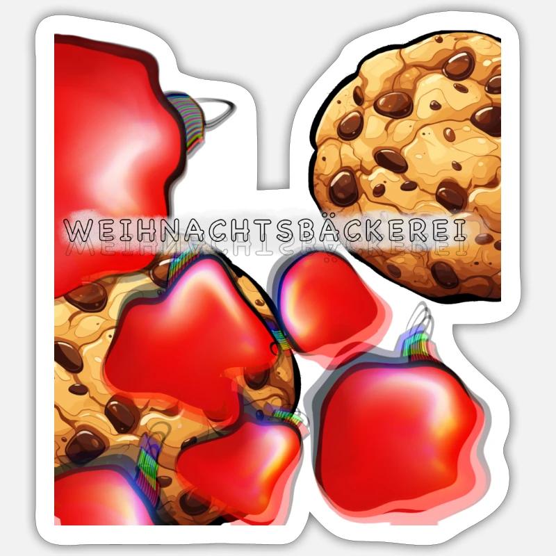 Christmas Bakery Sticker size S (10 x 10 cm)