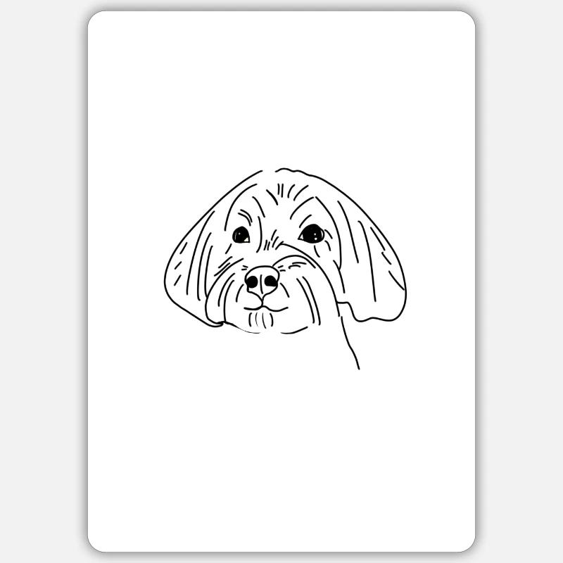 Havapoo Sticker Größe S (10 x 10 cm)