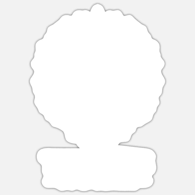 Techies machen IT besser - Sticker Größe S (10 x 10 cm) - Mattweiß