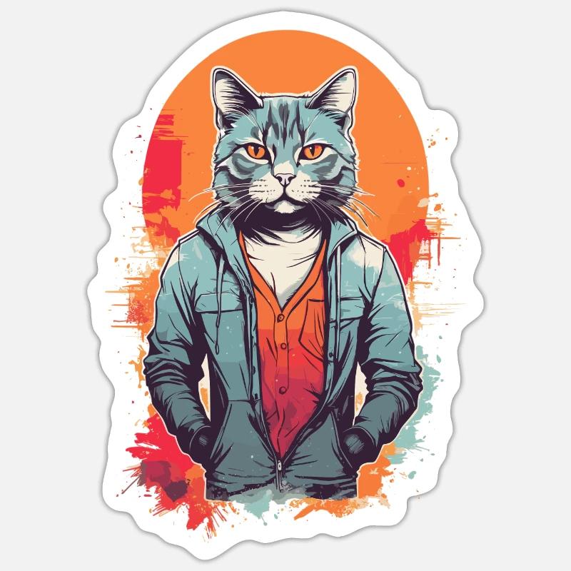 Sticker Größe S (10 x 10 cm) - 