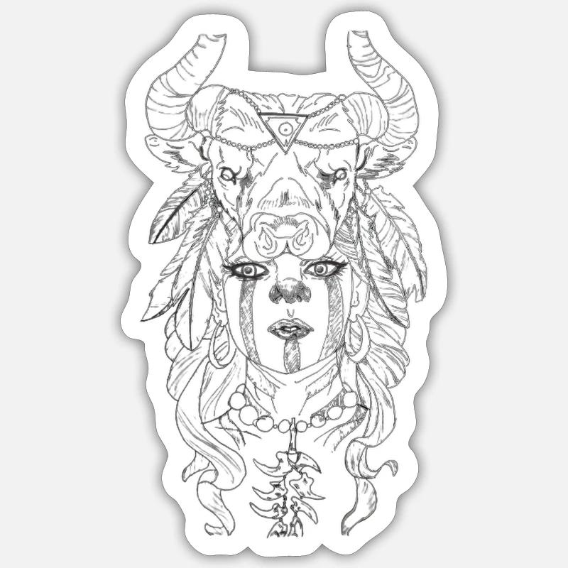 Sticker taille S (10 x 10 cm) -