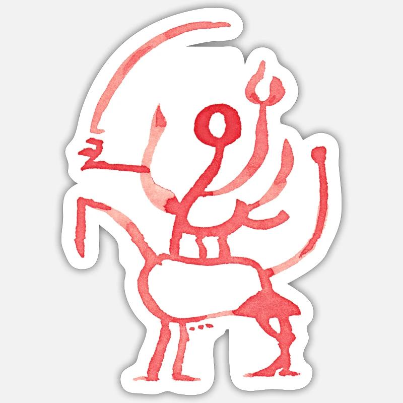 Sticker taille S (10 x 10 cm) - 