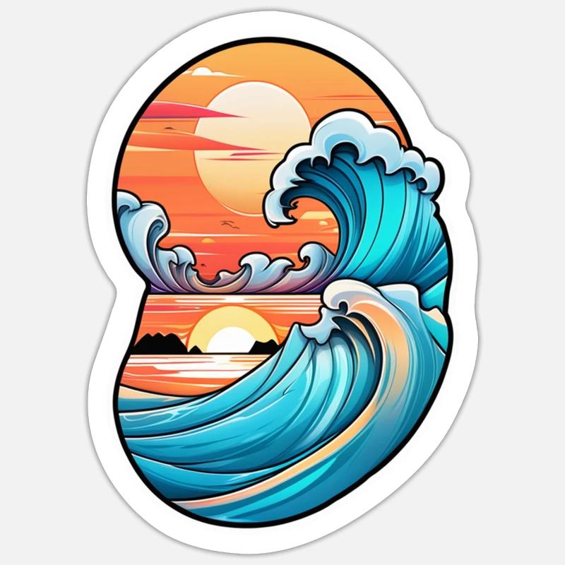 Sticker taille S (10 x 10 cm) - 