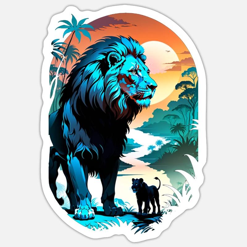 Sticker taille S (10 x 10 cm) - 
