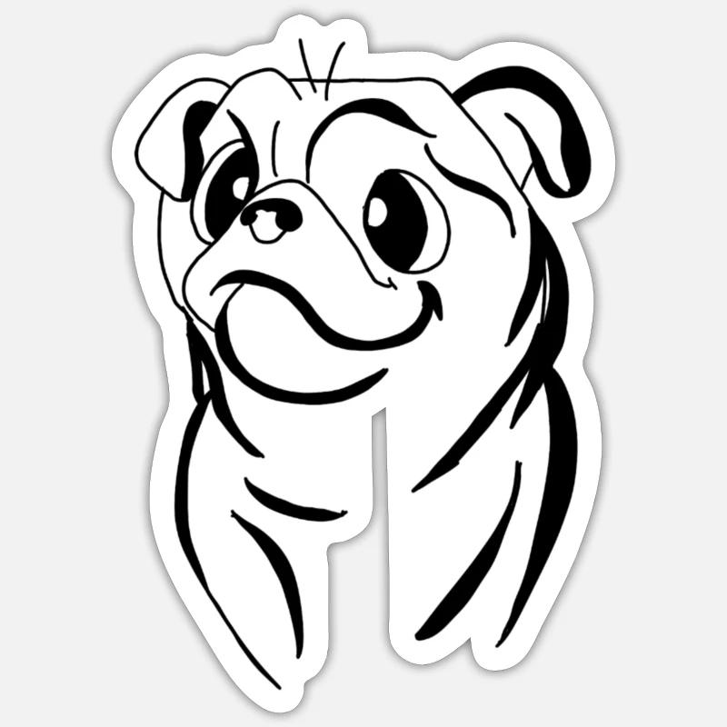 Sticker taille S (10 x 10 cm) - 