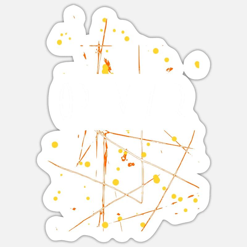 Sticker Größe S (10 x 10 cm) - 