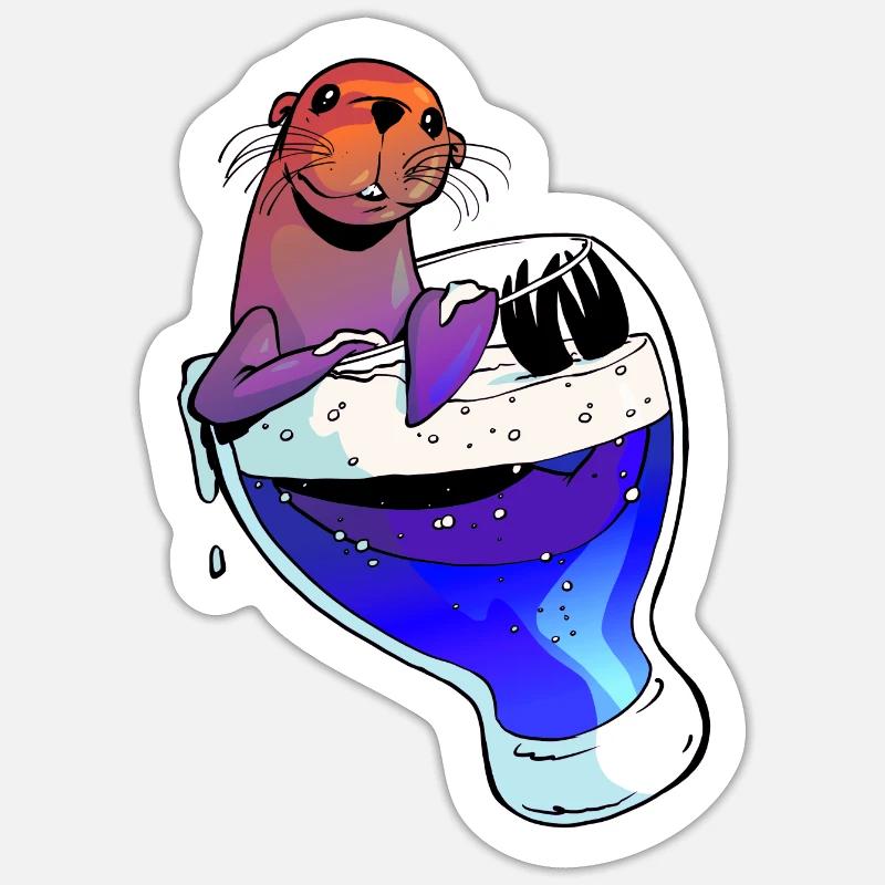 Sticker taille S (10 x 10 cm) - 