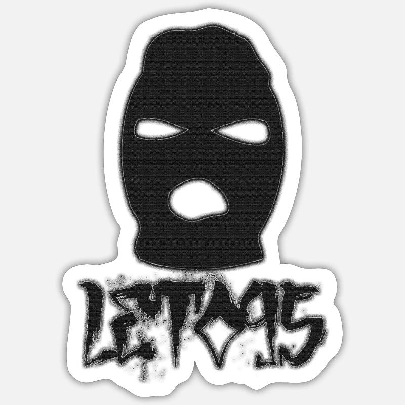 Sticker Größe S (10 x 10 cm) - 
