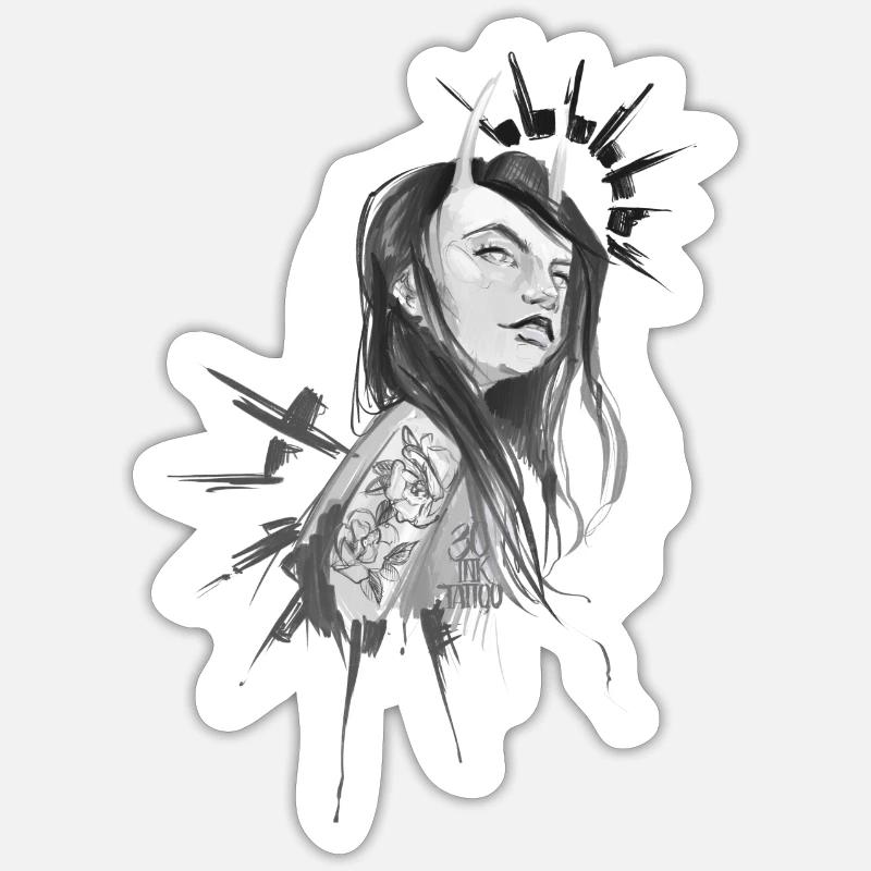 Sticker Größe S (10 x 10 cm) - 
