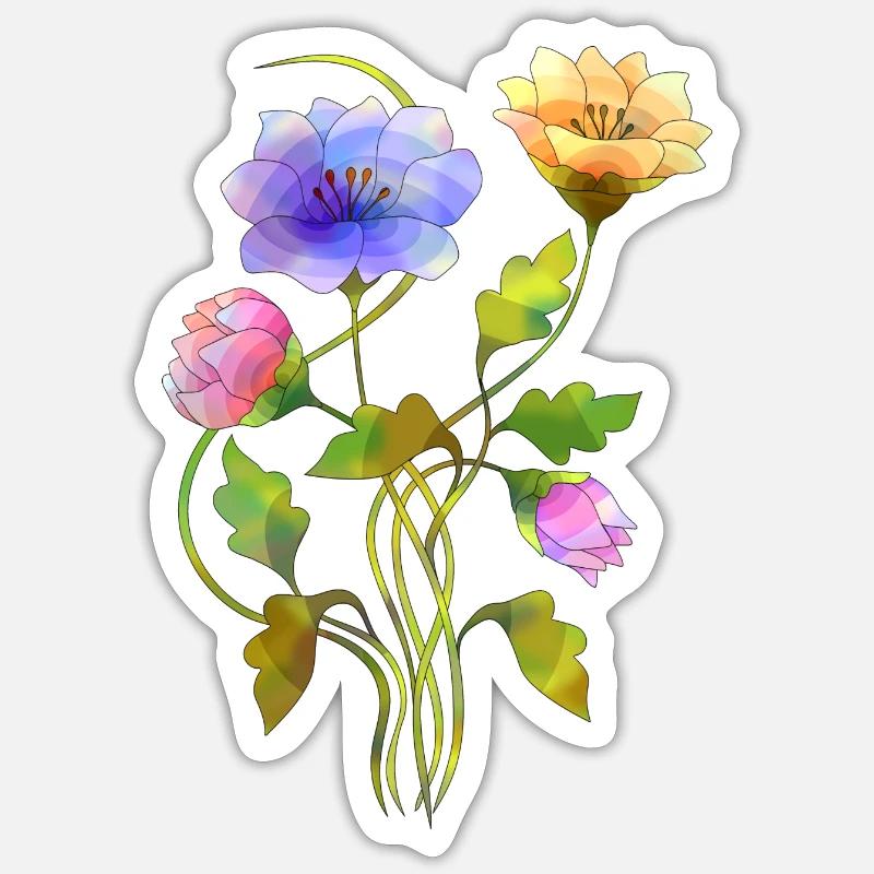 Sticker taille S (10 x 10 cm) - 