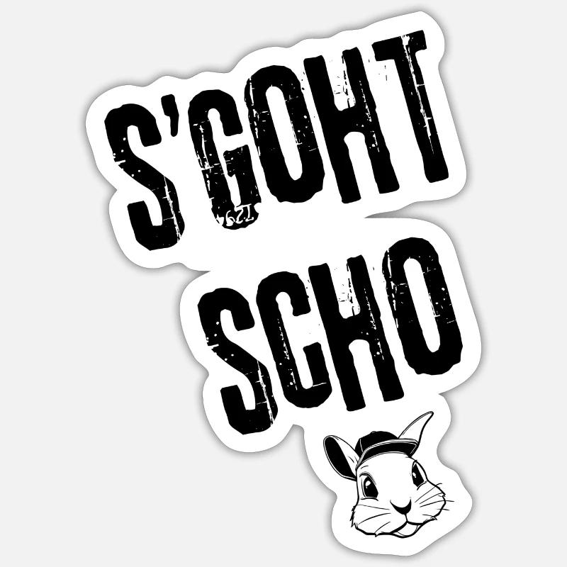 Sticker Größe S (10 x 10 cm) - 