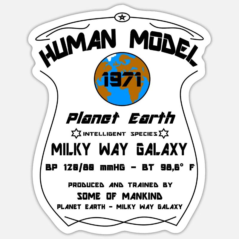 Sticker taille S (10 x 10 cm) - 