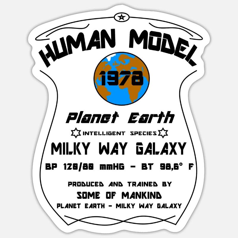 Sticker Größe S (10 x 10 cm) - 