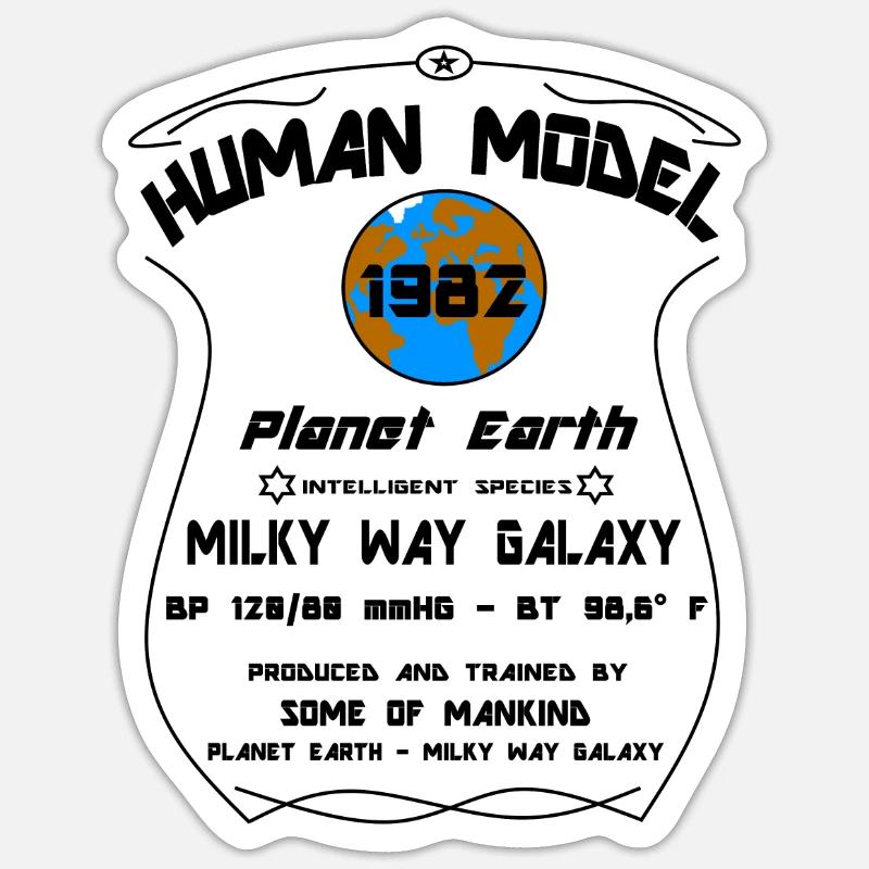 1982 Sticker size S (10 x 10 cm)