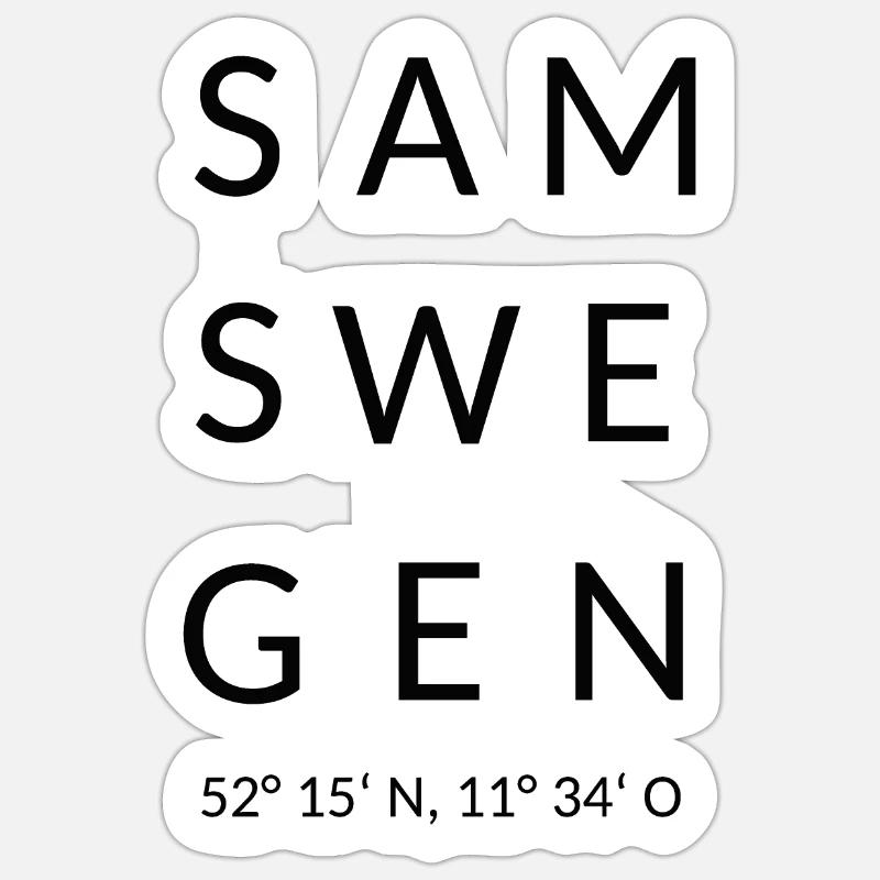 Sticker Größe S (10 x 10 cm) - 