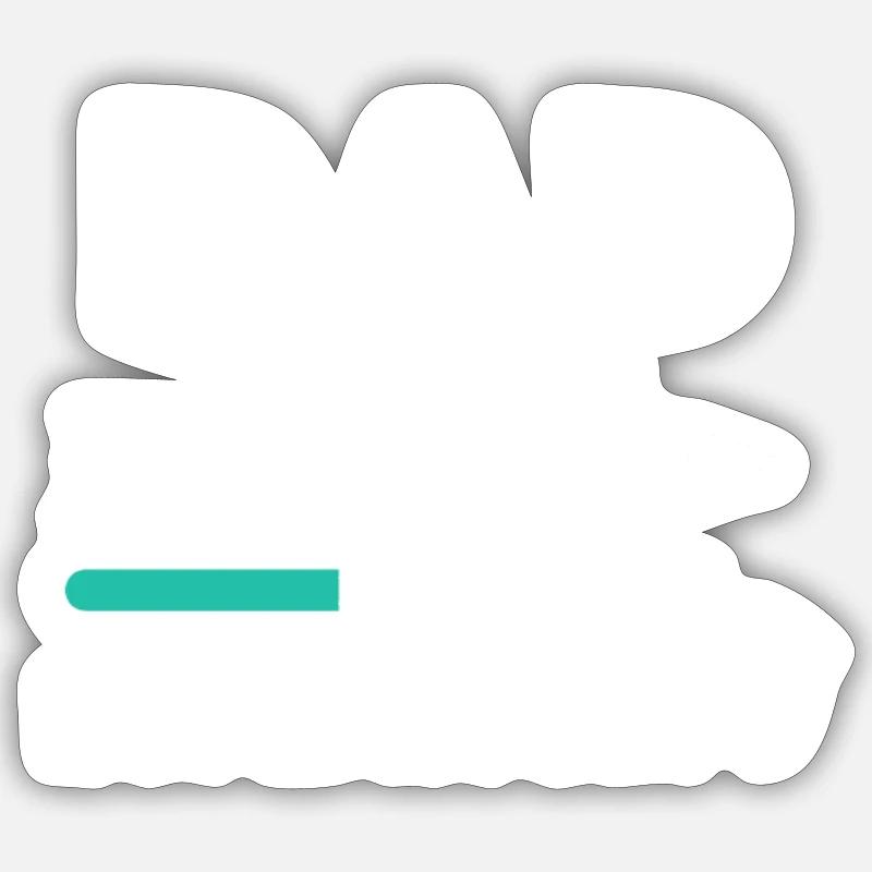 Dad 2025 loading... - Sticker size S (10 x 10 cm) - white matte