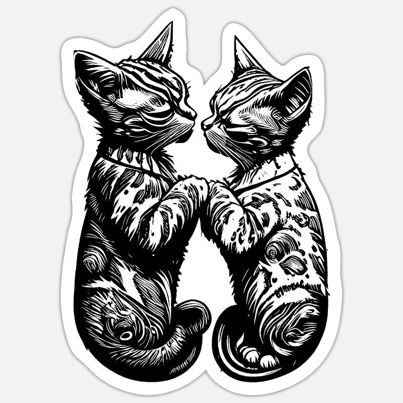 Sticker taille S (10 x 10 cm) - 