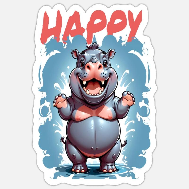 Sticker taille S (10 x 10 cm) - 