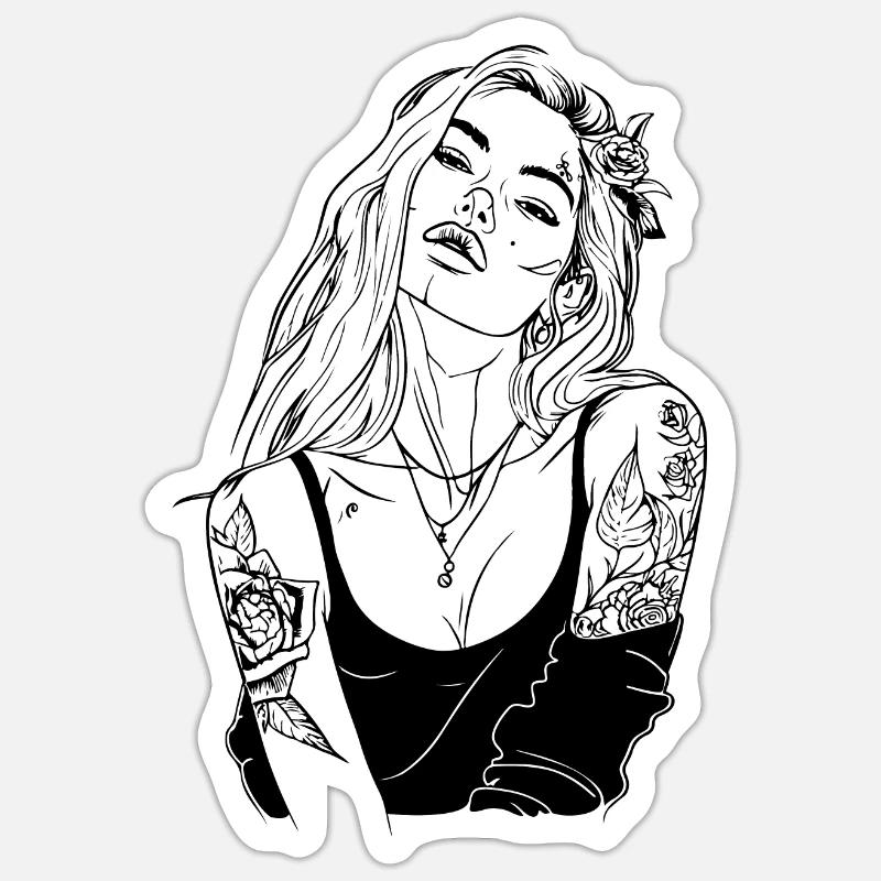 Sticker Größe S (10 x 10 cm) - 