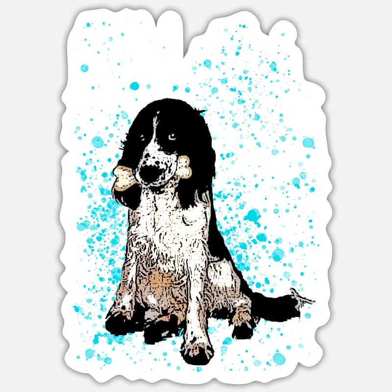 Schätzchen Sticker Größe S (10 x 10 cm)