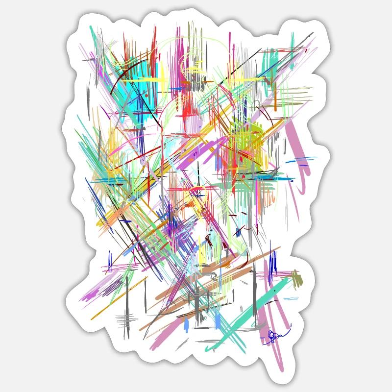 Sticker taille S (10 x 10 cm) - 