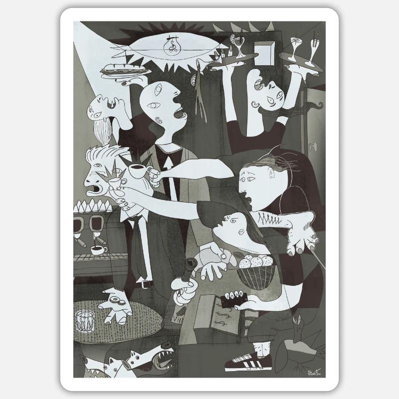 Sticker size S (10 x 10 cm) - 