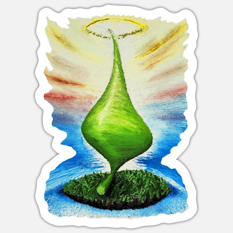 Glory Leaf Sticker size S (10 x 10 cm)