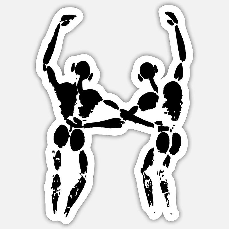 Sticker Größe S (10 x 10 cm) - 