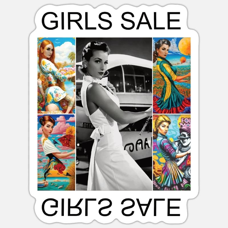Sticker size S (10 x 10 cm) - 