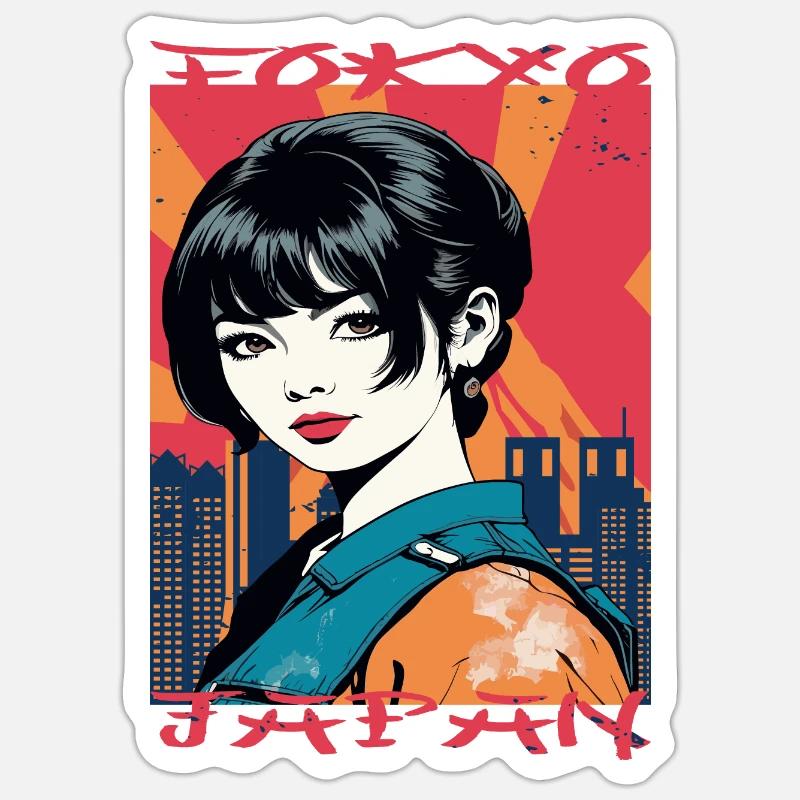 Sticker Größe S (10 x 10 cm) - 