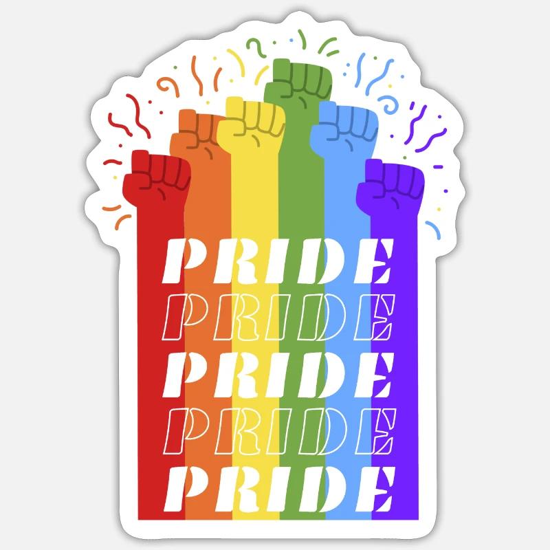 Pride Sticker size S (10 x 10 cm)