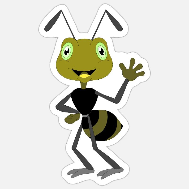 Sticker Größe S (10 x 10 cm) - 