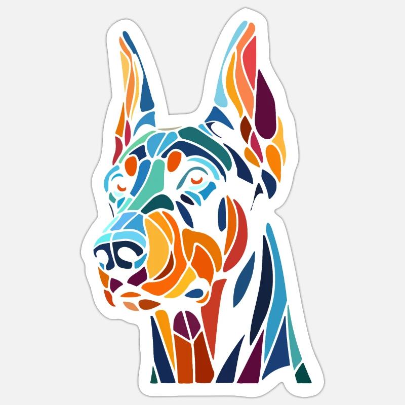 Sticker taille S (10 x 10 cm) -