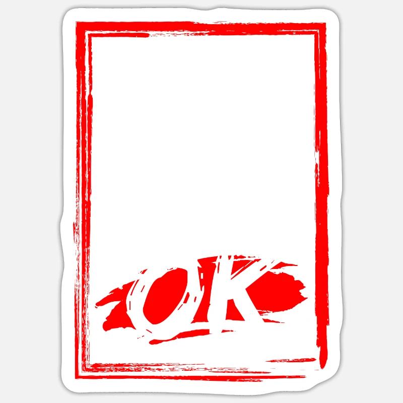 Sticker size S (10 x 10 cm) - 