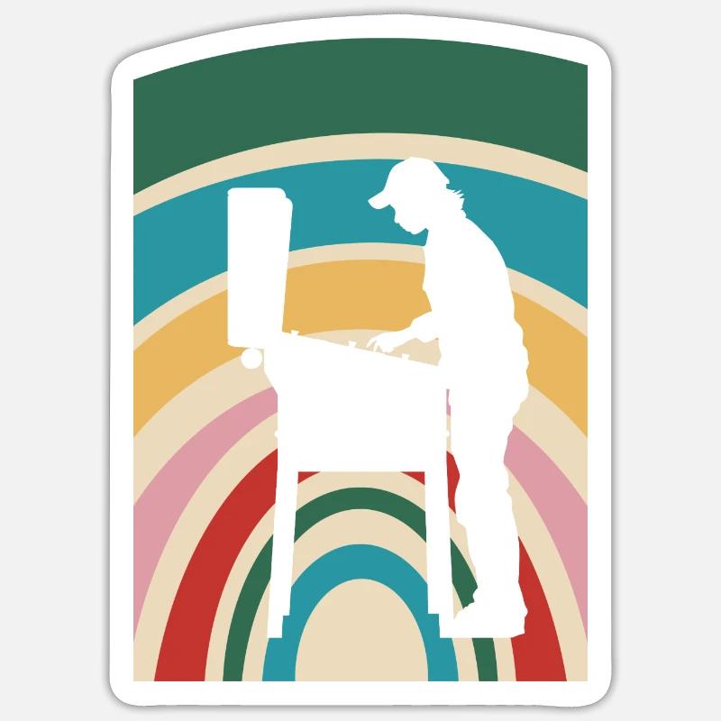 Sticker taille S (10 x 10 cm) - 