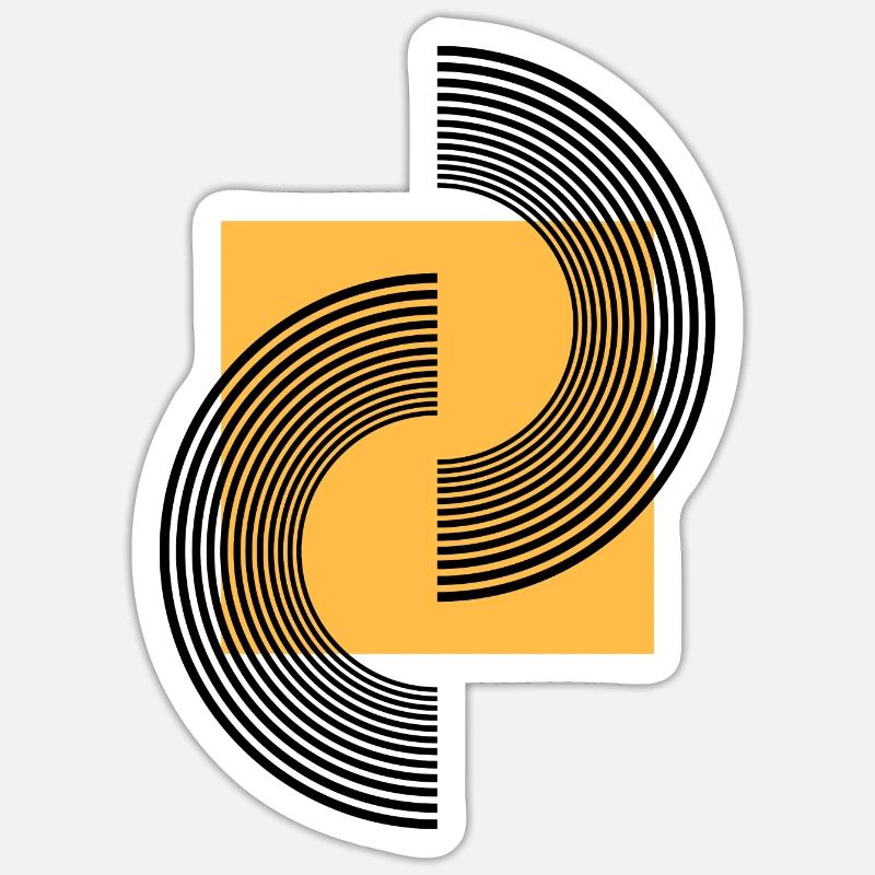 boho3 Sticker taille S (10 x 10 cm)