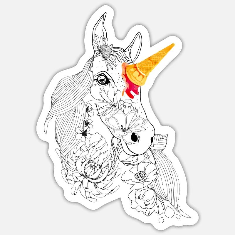 Sticker Größe S (10 x 10 cm) - 