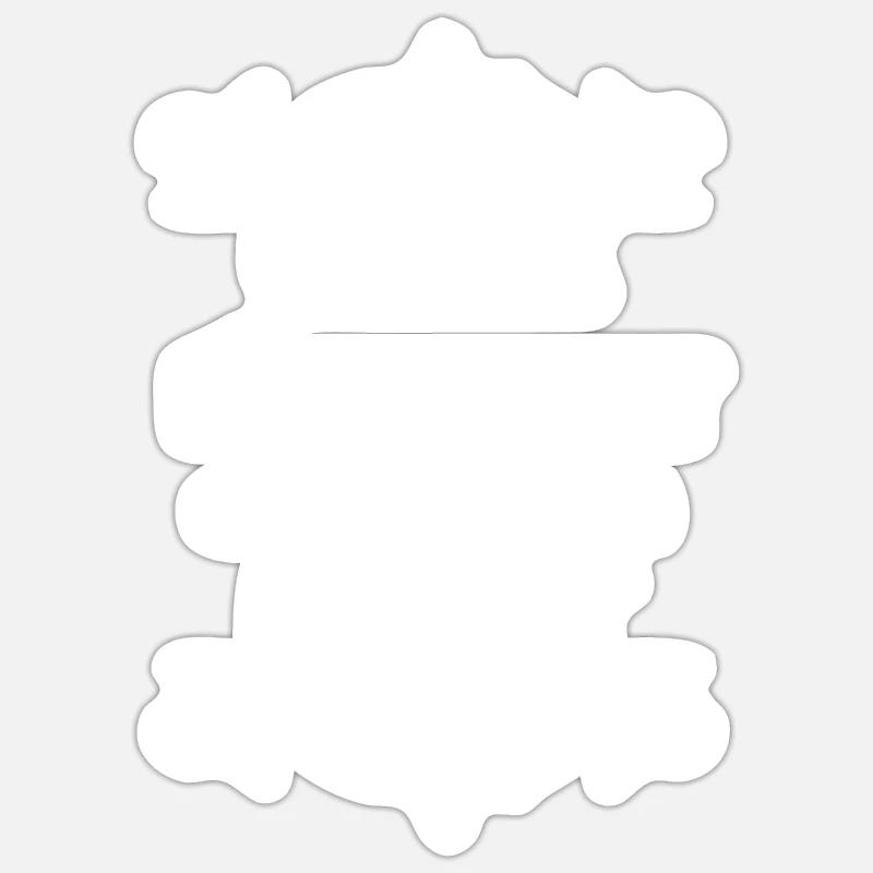 Intern Intern - Sticker size S (10 x 10 cm) - white matte