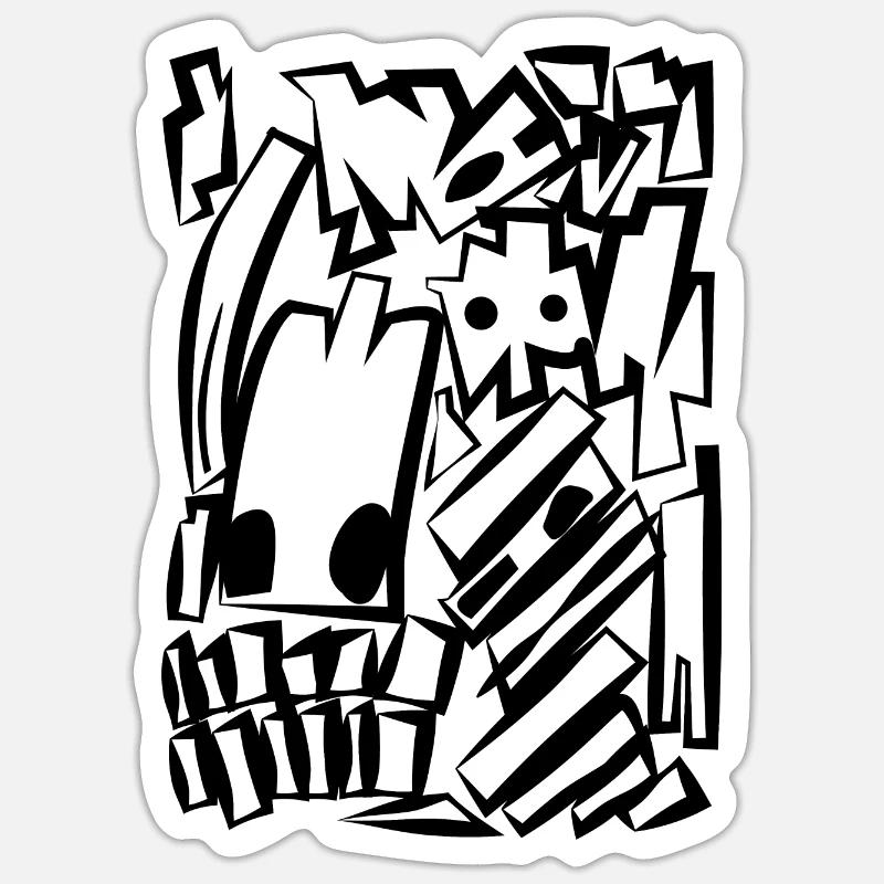 Sticker size S (10 x 10 cm) - 